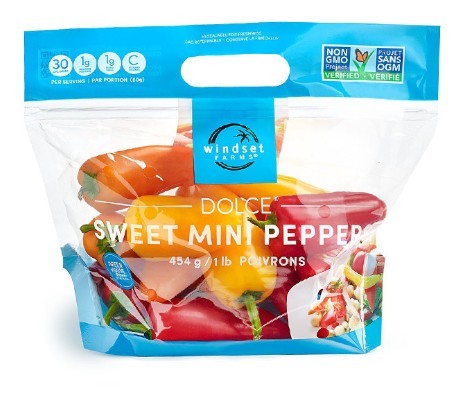 Quality 8 Colors Printing Plastic opp reusable zip lock frozen lettuce fresh vegetable packaging bag with holes for sale