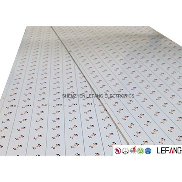 Quality High Power LED PCB Board Single Layer  Led Display PCB White Solder Mask for sale