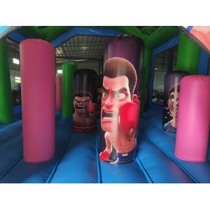 Inflatable Fighting Arena Adults Kids Trampoline Park Inflatable Gladiator Joust
