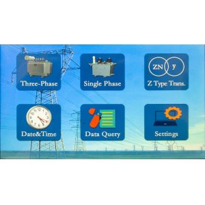 XHBB128B Portable Three Phase TTR Transformer Turn Ratio Tester for After-sales