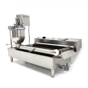 7L Automatic Donut Making Machine Double Rows Food Making Equipment