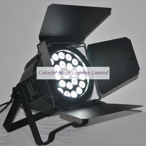 24x15W RGBAW 5 in 1 LED Par 64 with rotating barn doors