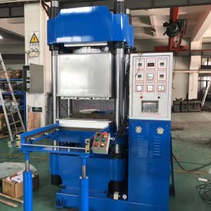 300ton Single Work Station Rubber Vulcanizing Vacuum Compression Molding Machine