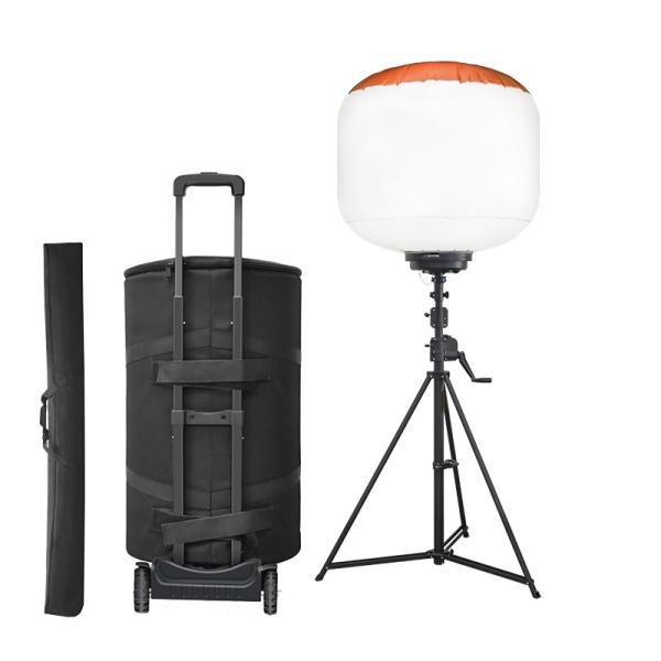 Quality IP65 Waterproof LED Balloon Light Tower with 3ft Collapsed Size and Lumileds 2835 LED Chip for Emergency Rescue for sale