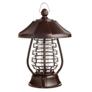 Solar Powered Led Light Pest Bug Zapper Insect Mosquito Killer Lamp Garden Lawn