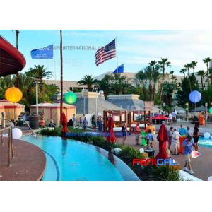 Customizable Inflatable Led Lamp / Inflatable Emergency Light 1.6m