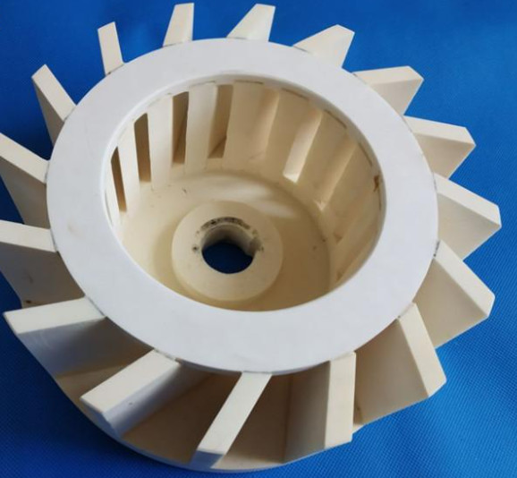 99% High Pure Aluminum Oxide Grading Al2O3 Ceramic Impeller High Thermal