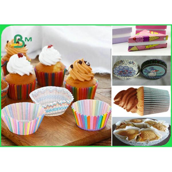 cupcake holders paper 32gsm 35gsm 38gsm FDA Food Grade Printed Cupcake Holders Paper For Cakes