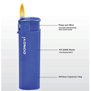 En 113869 Certificate Customized Plastic Electric Lighter Dongyi Standard