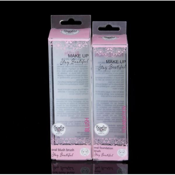 Mascara Packaging PET PVC Clear Plastic Folding Boxes