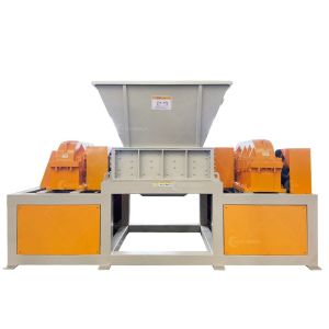 15kW PLC Controlled Mini Aluminum Can Shredder/Glass Shredding Machine