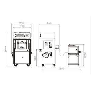 JX-1600A side split single-station , low pressure plastic injection machine