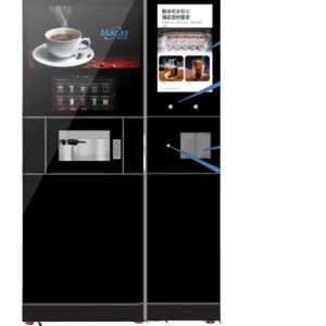 Fully Automatic Floor Standing Coffee Machine With Ice Maker For Office Spaces