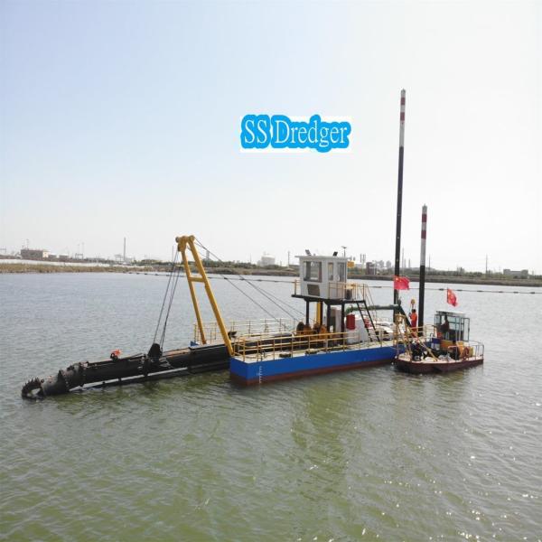 Diesel Engine 8inch Cutter Suction Sand Dredger for River Mud
