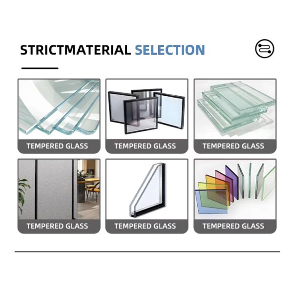 High Quality Aluminum Folding Door Profile Stable Structure Low Maintenance Suitable for Villa, Balcony & Patio
