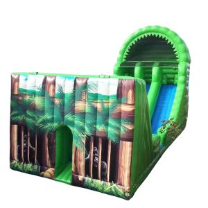 Wholesale Customized Size Inflatable Santa Claus Castle Night Club Bounce House for 14 Years Up from china suppliers