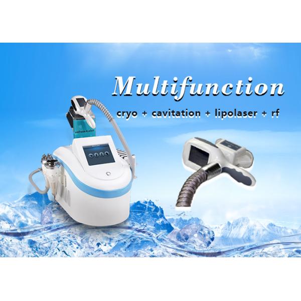 Portable Multifunction cryolipolysis cavitation rf lipolaser slimming machine