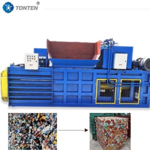 Wholesale Plastic Cans Hydraulic Baler Machine Horizontal 22kw Customized from china suppliers