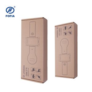 Animal Handheld RFID Reader For ID Ear Tag Reading With USB And Bluetooth