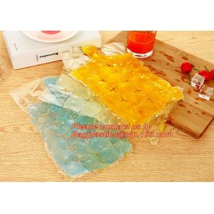 Non Toxic High Quality plastic Disposable PE Ice Cube Bag, Food Grade Safety