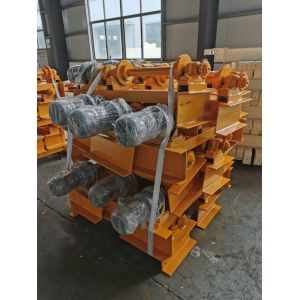 Rolling Guide Mobile Concrete Block Making Machine-High-Tech Marble Block