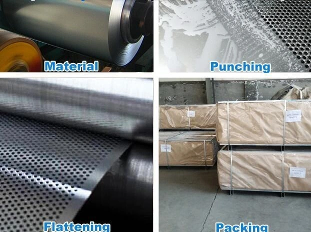 Q235 Galvanized Mild Steel Perforated Metal Sheet