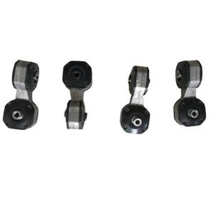 Weft Needle Connecting Rod For Hook And Loop Loom