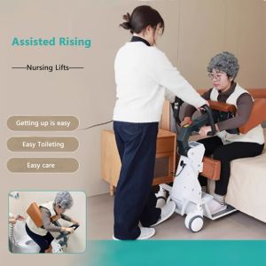 Multifunctional Folding Nursing Chair with Adjustable Height and Armrests