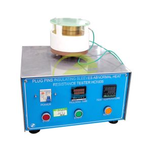 Wholesale IEC60884 Standard Compliance Plug Socket Tester with 20mm Brass Button Operation and 7±0.5mm Distance for Insulating Sleeve Testing from china suppliers
