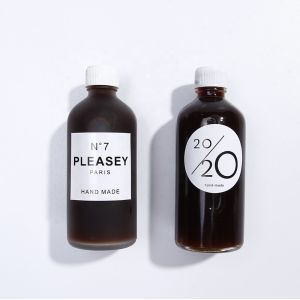 8oz 12oz Clear Reusable Drinking Beverage Glass Bottles With Plastic Lids