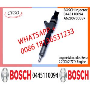 China BOSCH Common Rail Injector 0445110093 0445110094 0445110103 0445110104 0445110207 0445110208  for Mercedes-Benz 4CDi on sale