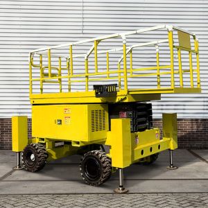 High-end Rough Terrain Scissor Lift Self Propelled Electric Aerial Lift Platform