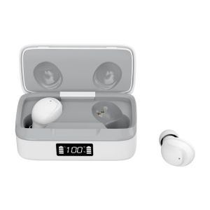 Mini Led Power Display 70mm Sweatproof Bluetooth Earbuds