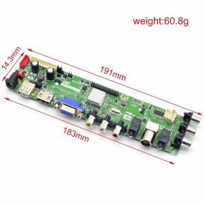 HDV56R-AL V2.2 V56 Universal TFT LED TV Mainboard LCD Controller Board For TVs