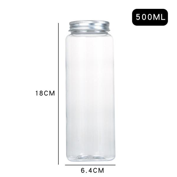 0.5L Empty Plastic Juice Bottles