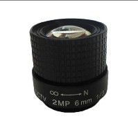 Wholesale 1/3&quot; 6mm F1.2 2Megapixel CS-mount Manual IRIS CCTV Lens 130612CS-2MP from china suppliers