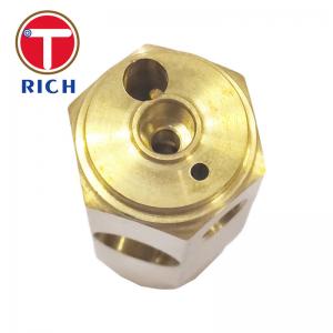 China Cnc Vertical Machining Center Brass Copper 260, C360, H59, H60, H62, H63, H65, H68, H70 For Air Conditioner Fitting on sale