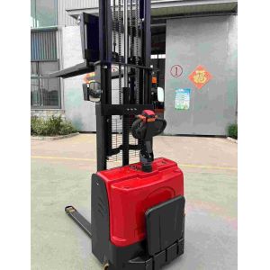 1m 2m 3m 4m 4.5m Electric Stacker Pallet Stacke Small Space Use Fork Lift 2000kg