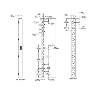 Mild Steel Custom CNC Laser Cutting Parts Silk Screen Printing