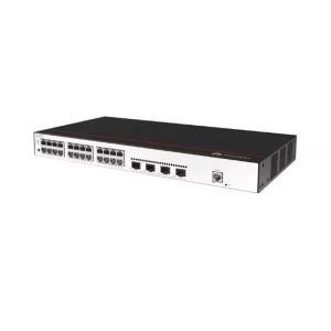 128G Switch Capacity 24 Port POE Data Switch S5735-L24P4XE-A-V2 with 4*10GE SFP