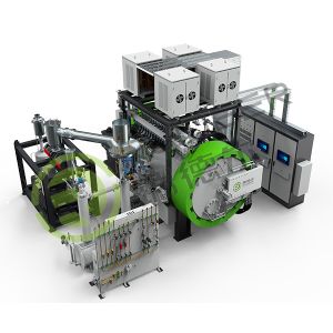 Silicon Nitride Ceramic Sintering Furnace with 60 bar Pressure and Customizable