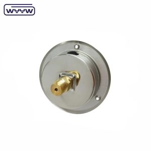 flange 63mm dual scale shock proof grade 2.5% precision manometer hydraulic