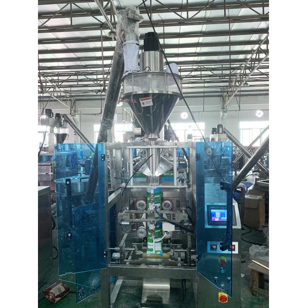 Adjust Weighting 380V Coffee Powder Packing Machine Touch Screen