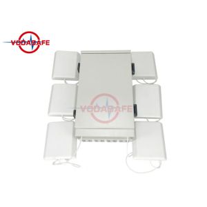 Fixed Prison Tracking Device Jammer White Shell With Directional Antenna