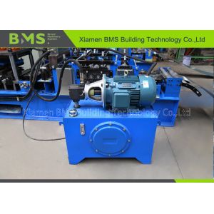 Solar Mounting Bracket Steel Rolling Machine With Siemens Touch Screen