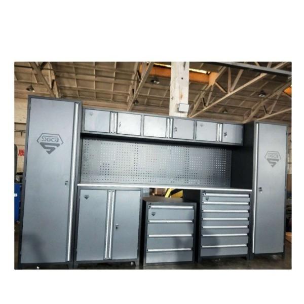 Masterforce Tool Cabinet 4-Door Modular System for Garage Storage in Mechanic