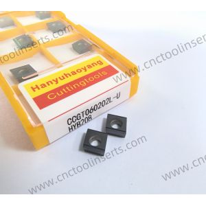 CNC Boring Inserts WC-Co PVD Coating CCGT04T101L HYB208 ，Applicable To All