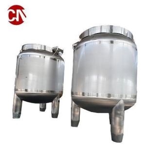 Manual Aseptic Storage Tank for Industrial Pure Water and Milk Storage 5t Food