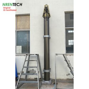 30m lockable pneumatic telescopic mast 300kg payloads-5.5m closed height-for