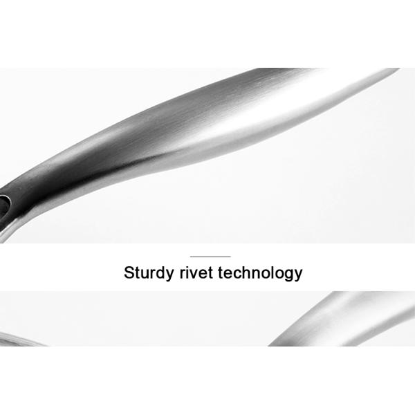 Honeycomb Kitchen Frying Pan Nonstick Hybrid Stainless Steel Frying Pan